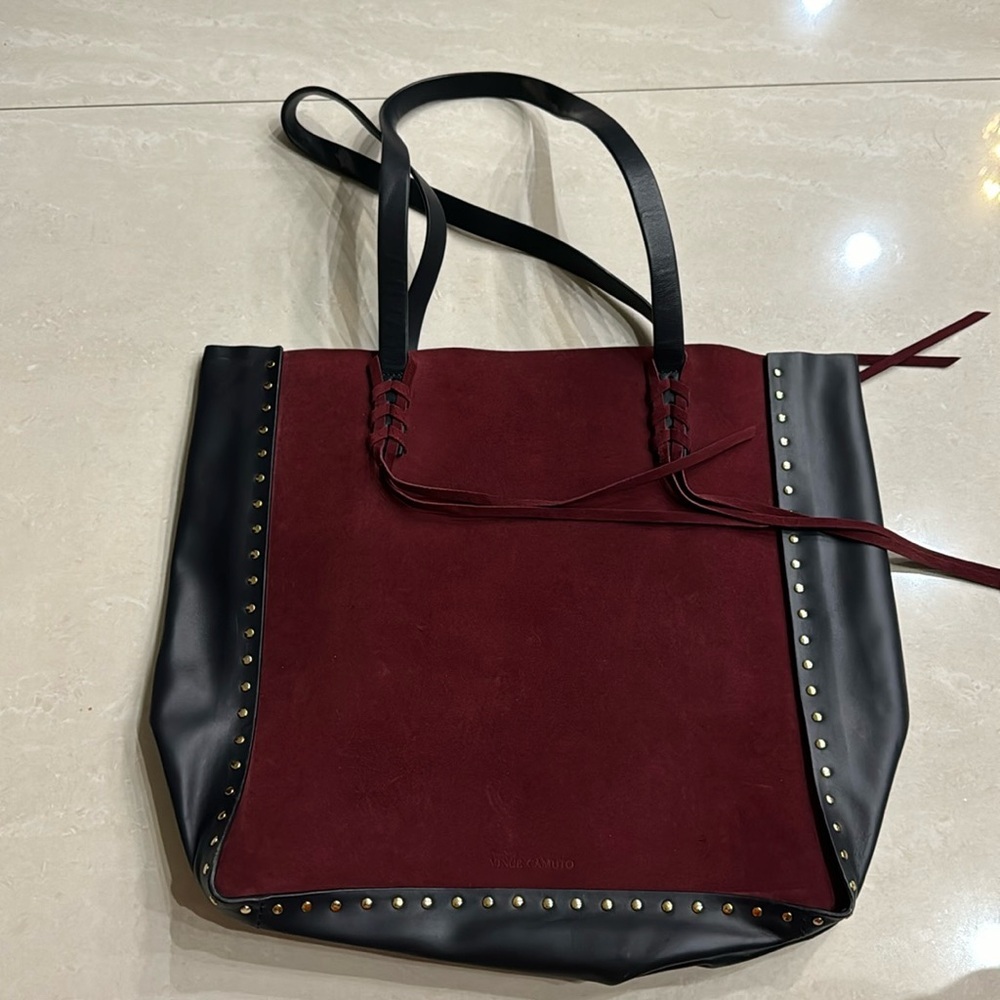 Vince Camuto Leather Tote